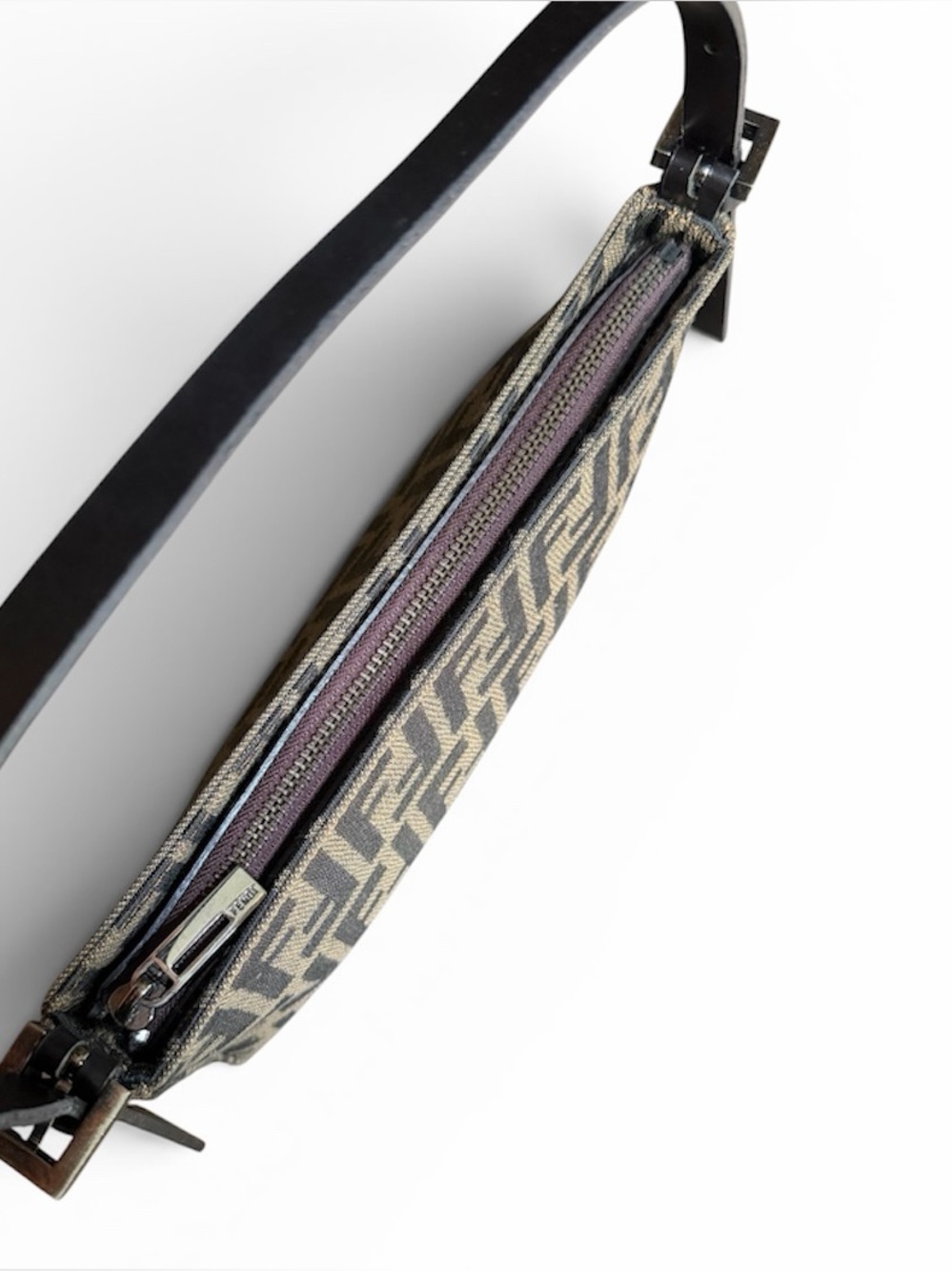 Fendi Zucca FF Pochette Baguette Vintage - Picture 10 of 12